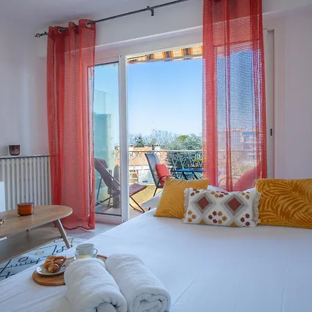 Vue - Terrasse Privee - Piscine - Entre Et Cannes Апартаменты *